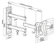 Крепление Brateck LPA51-113 для телевизора 13"-27" - изображение 4