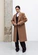 Женское демисезонное пальто Бристоль LEO PRIDE 0132 50 Карамель ( LP - 0132/2 F ) - изображение 8