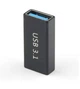 Переходник USB-мама на Type-C-мама Gtec Black (R051312) - изображение 5