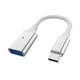 Переходник адаптер USB-мама на Type-C-папа Gtec White (R051308) - изображение 1