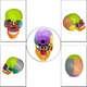 Модель человеческого черепа разборная, 15 частей, топографическая 1:2 подвижная - изображение 6