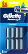 Сменные картриджи для бритья (лезвия) мужские Gillette Sensor 3+ 8 шт (8700216873727) - изображение 2
