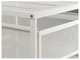 Комод тумба с ящиками на колесиках IKEA LENNART белая 303.261.77 ЛЕННАРТ 56х34х30см - изображение 3