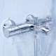 Смеситель для ванны с термостатом Grohe Grohtherm 800 34567000 с душевым гарнитуром - изображение 5