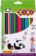 Карандаши цветные ZiBi Kids Line 18 цветов (ZB.2415) - изображение 1