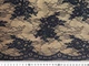 Ткань Кружево Венеция букетики, черный, пог. м. (к64, 2410002A, цв2) - изображение 4