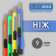 Набор ножей канцелярских Buromax 9 мм 60 шт (BM.4631) - изображение 5