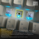 Клавіатура Epomaker Ajazz AK820 Pro Gift Switch підсвітка, чорна 299399 - зображення 11