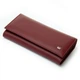 Женский кожаный кошелек dr.Bond Classic W501 бордовый - изображение 4