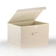 Ящик для хранения с крышкой MBM TH-07 L CREAM - изображение 3