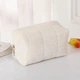Косметичка велюрова ANbeauty 17х8х10 см White (AN0103005) - зображення 1