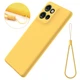 Чехол - накладка Silicone Cover Full для Motorola Edge 50 yellow - изображение 2