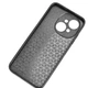 Шкіряний чохол - накладка Fanoya для Tecno Spark Go 1 / Spark Go 1S black - зображення 2
