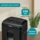 Шредер Fellowes 10M 8 листов 2x12 мм 19 л (F.U4630601) - изображение 9