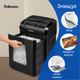 Шредер Fellowes 12C 10 листов 4x40 мм 18 л (f.U7120101) - изображение 2