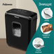Шредер Fellowes 6M 4 листов 4x12 мм 13 л (f.U4631101) - изображение 2