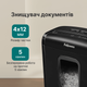 Шредер Fellowes 6M 4 листов 4x12 мм 13 л (f.U4631101) - изображение 8