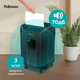 Шредер Fellowes AutoMAX 80M 6 листов 4x12 мм 17 л (f.U4621501) - изображение 6