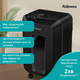 Шредер Fellowes AutoMAX 80M 6 листов 4x12 мм 17 л (f.U4621501) - изображение 9