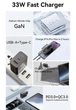 Зарядное устройство Essager 33W GaN PD USB, USB Type-C White - изображение 5