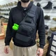 Укріплена сумка-слінг барсетка через нагрудна плече з USB портом Outdoor Huck (OH-6718) Black - зображення 7