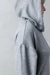 Платье-туника шерстяная VIL'NI Касабланка серый меланж 48 - изображение 8