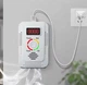 Комбинированный настенный датчик 2в1 детектор природного газа метана (Ch4) и угарного газа CO с дисплеем и сиреной, белый (98817350) - изображение 3