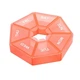 Таблетница Semi 7Days Mini Pill Box, Orange - изображение 1