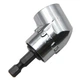 Угловой адаптер магнитный Semi Magnetic Angle Adapter 105° насадка 1/4 cтальyjq для шуруповерта/дрели - изображение 2