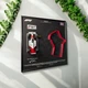 Легендарна Лімітована Модель Panini McLaren MP4/4 в масштабі 1/43 з Рамкою Тримачем 25x25см 2в1 на Стіну або Полицю і 3D Трасою British Grand Prix "Silverstone" конфігурації 1988 року /1988 Season Model Car #12 Ayrton Senna - зображення 1