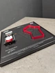 Легендарна Лімітована Модель Panini McLaren MP4/4 в масштабі 1/43 з Рамкою Тримачем 25x25см 2в1 на Стіну або Полицю і 3D Трасою British Grand Prix "Silverstone" конфігурації 1988 року /1988 Season Model Car #12 Ayrton Senna - зображення 5