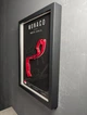 Об'ємна Рамка з 3D Трасою Monaco Circuit (Circuit de Monaco) / Monte Carlo / Монако в Масштабі 1:40 000 Red Matte / Frame 32x23x3 - зображення 6
