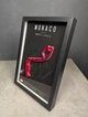 Об'ємна Рамка з 3D Трасою Monaco Circuit (Circuit de Monaco) / Monte Carlo / Монако в Масштабі 1:40 000 Red Matte / Frame 32x23x3 - зображення 8