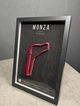 Объемная Рамка с 3D Трассой MONZA Circuit / Province of Monza and Brianza, Italy / Монза в Масштабе 1:40 000 Red Matte / Frame 32x23x3 - изображение 10
