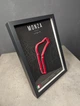 Объемная Рамка с 3D Трассой MONZA Circuit / Province of Monza and Brianza, Italy / Монза в Масштабе 1:40 000 Red Matte / Frame 32x23x3 - изображение 15