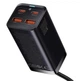 Зарядний пристрій Baseus GaN3 Pro Desktop Powerstrip AC+2U+2C 100W PSZM000401 чорний - зображення 4