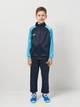 Подростковый спортивный костюм (толстовка + штаны) для мальчика Joma Academy IV 101966.342 141-152 см (2XS) Темно-синий/Бирюзовый (8424309451141) - изображение 1