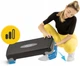 Степ-платформа 2-ступенчатая 4FIZJO 69 х 28 х 10-15 см Black/Blue (P-5907222931370) - изображение 3