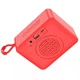 Портативна колонка HOCO BS51 Gold brick sports BT speaker, BT5.1, TWS, USB, AUX, TF, FM, 4h Red - зображення 2