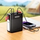 Повербанк Hoco J143 80000mAh SCP 22.5W + PD 20W, 2 Type-C, 3 USB-A, QC, FCP, AFC black - зображення 3