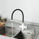 Смеситель для кухни на две воды GAPPO G4348 белый/хром - изображение 2