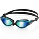 Очки для плавания TRITON 2.0 MIRROR Aqua Speed 283-02(60412) черный, бирюзовый, OSFM - изображение 1