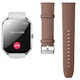 Смарт-годинник Hoco Y28 Smart sports watch 200 mAh BT5.2 1.96" IP67 підтримка дзвінків, IOS, Android розумний годинник Сріблястий - изображение 3