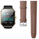 Смарт-годинники Hoco Y28 Smart sports watch 200 mAh BT5.2 1.96" IP67 підтримка дзвінків, IOS, Android розумні часи Золотий - зображення 3