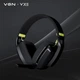 Наушники игровые VGN VXE Siren V1 (Беспроводные)(Игровая гарнитура)(Bluetooth) Чёрный - изображение 2