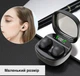Бездротові вакуумні міні-навушники MINI маленька гарнітура з Bluetooth 5.3 і дисплеєм, чорні (98947001) - зображення 2