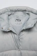 Зимова куртка на дівчинку Zara 134 розмір блакитна 0562736805 - зображення 3