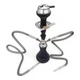 Кальян Hookah Amal 001-2 Plus Black висотою 41 см на 2 персони - зображення 3