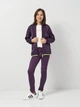 Детские теплые лосины на меху для девочки Lemon Active Girl ZL4122601ACG-016 128 см Фиолетовые (5904986441572) - изображение 3