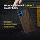 Шкіряна накладка Stenk WoodBacker для Motorola Moto G45 Чорний (78298) - зображення 4